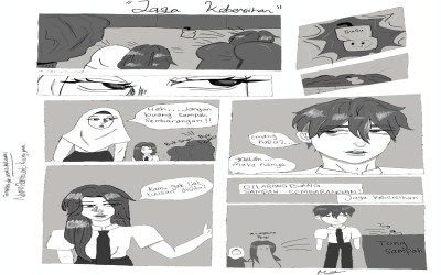 Komik karya siswa