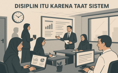 Disiplin itu Bukan Bakat tapi Sistem: 7 Pelajaran Penting yang Bikin Kita Disiplin dan Konsisten